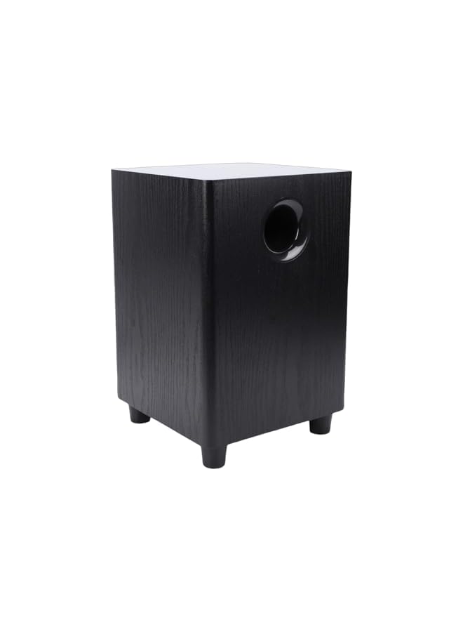 6.5 Inch Powered Subwoofer, 100W Passive Bass Speaker with Deep Bass for Home Theater & TV, Plug and Play, Compact Home Audio - Image 1